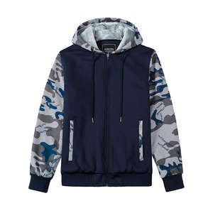 Sweat à capuche uni vierge à la mode en tissu de coton et de polyester streetwear personnalisé de marque vente en gros de pull-over de luxe sweat à capuche décontracté surdimensionné pour hommes - Product Image 2