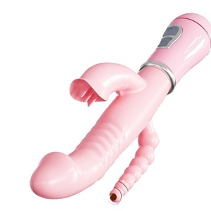 Vibrateur avec billes anales et fonction de léchage de langue, jouet de plaisir pour femmes adultes, 100 par boîte - Product Image 2