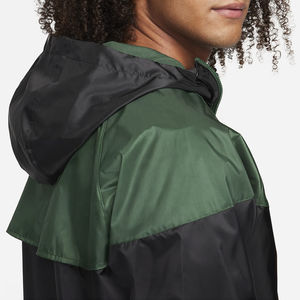 Chaqueta cortavientos de poliéster para correr con logotipo impreso personalizado y cremallera completa para hombre, precio al por mayor personalizado - Product Image 6