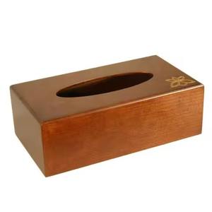 Boîte à mouchoirs en bois de manguier faite à la main, vente chaude, porte-mouchoirs décoratif pour table - Product Image 5