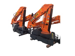 Haute qualité 3 tonnes camion grue forte flèche d'articulation hydraulique pliant pick-up meilleur moment de charge élevée utilisé moteur de pompe de grue Mobile - Product Image 2