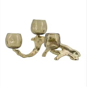 Portavelas de metal con estilo hecho a mano precio al por mayor para la boda de Navidad y la decoración del hogar - Product Image 6