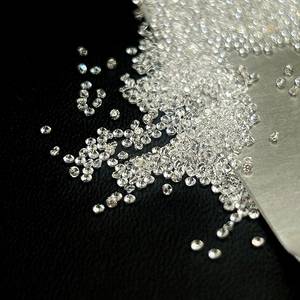 เพชรธรรมชาติขนาด1มม. ทรงกลมสีขาวที่ผ่านการรับรอง SGL VS1ความชัดเจนเพชรทรงหลวมประกายเพชรธรรมชาติอันงดงาม - Product Image 5