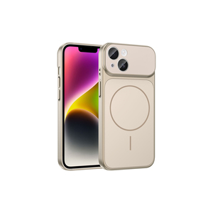 Funda de Silicona Gris de Lujo Compatible con MagSafe para iPhone 14, Protección Antigolpes para la Cámara con Recubrimiento Electrolítico INS A53 A22 - Product Image 2