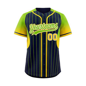 Uniforme de Béisbol Personalizado al por Mayor OEM, Conjunto de Camiseta y Pantalones de Béisbol con Logotipo - Product Image 2
