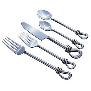 Cuillère couteau fourchette ensemble de couverts maison cuisine couverts accessoires mariage restauration utilisation qualité supérieure - Product Image 2