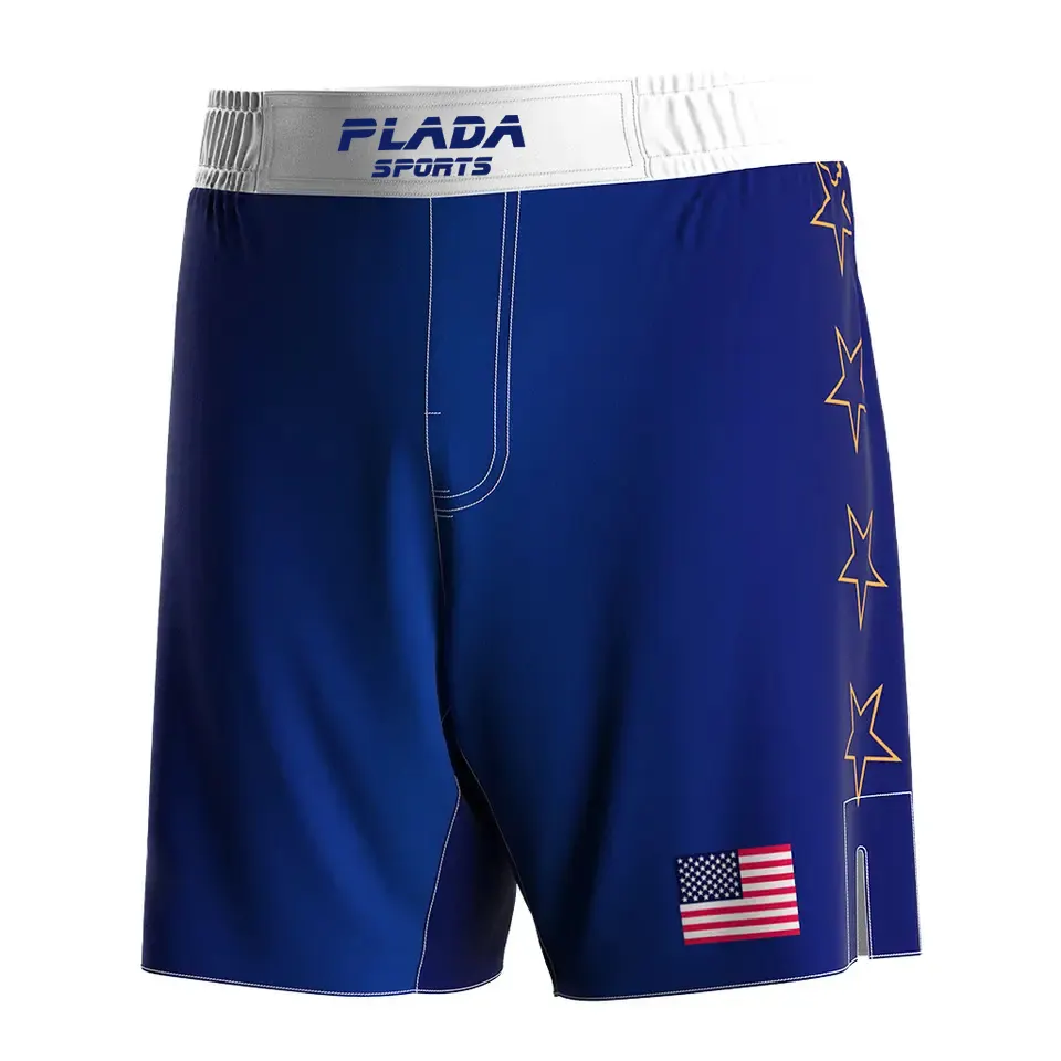 Pantaloncini da Wrestling personalizzati con canotta Mma 4Xl sublimazione Oem Odm di alta qualità professionale