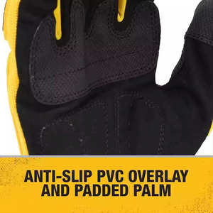 Fabrication de gants de mécanicien de travaux à impact industriel avec logo personnalisé - Product Image 4