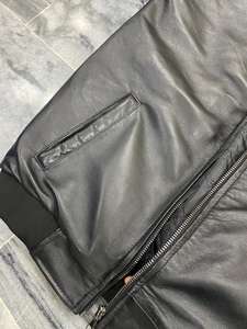 Veste en cuir de qualité supérieure 2026, fabriquée à la main en cuir d'agneau, vêtement de mode ou streetwear, veste en cuir fabriquée par Movatextiles - Product Image 5