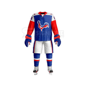 Conjunto de Uniforme de Hockey sobre Hielo con Tela Flexible y Ajuste Atlético Cómodo, Uniforme de Hockey sobre Hielo de Alta Calidad - Product Image 2