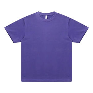 Camiseta de Manga Corta para Hombre, 100% Algodón, de Alta Calidad, Corte Holgado, con Logotipo Personalizado, Tejido Transpirable y Ecológico - Product Image 1