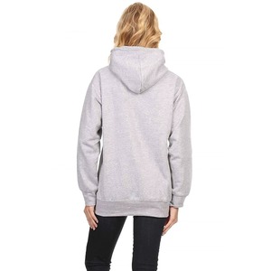 Sudadera con capucha elegante personalizada de alta calidad 2025 para mujer, jersey de lana de algodón, ropa de calle informal - Product Image 2