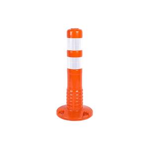 Delinator 45 x 8 cm en TPE, bouée flexible alvéolée pour signalisation routière - Product Image 1