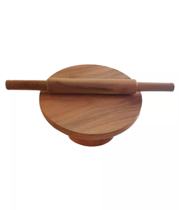 Most Popular Factory Wholesale Silicone <b>Rolling</b> <b>Pin</b> with Wooden Handle Kitchen Wooden <b>Rolling</b> <b>Pin</b> Baking Tool - Product Image 5