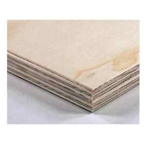 Hoja de madera contrachapada de abedul de 3mm de espesor 6X6 pulgadas para Artes y manualidades - Product Image 1