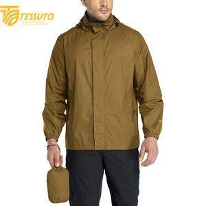Venta al por mayor de alta calidad ligero de los hombres cortavientos chaqueta Softshell chaqueta transpirable deporte al aire libre cortavientos chaquetas de montaña - Product Image 1