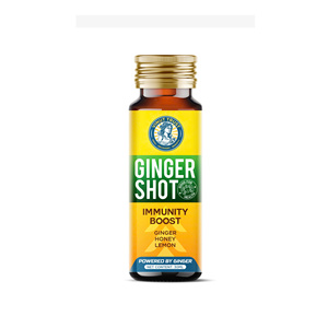 Vinut Trust - Bebida Herbal de Jengibre, Miel y Limón en Botella de Vidrio de 30 ml, Natural, NFC, Refuerzo Inmunológico, Proveedor y Exportador Mayorista - Product Image 1