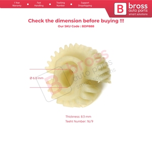 BDP888 Door <b>Lock</b> Actuator Repair Gear for Qashqai MK1 MK2 Dualis Rogue Sport - Product Image 5