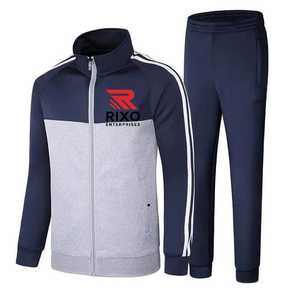 Survêtement imprimé pour homme Rixo Enterprises, vêtements de sport en coton 100 %, séchage rapide, respirant, léger, longueur intégrale - Product Image 2