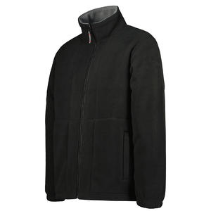 Veste à fermeture éclair polaire pour hommes Veste d'extérieur élégante et légère de haute qualité avec logo personnalisé Vente en gros - Product Image 3