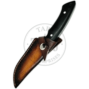 Cuchillo Compacto Táctico para Caza y Camping, Acero con Alto Contenido de Carbono, Funda de Cuero OEM, Resistente, Ultra Afilado, para Actividades al Aire Libre, Caza y Camping, B2B - Product Image 3