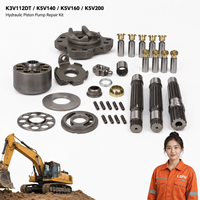 Kit de réparation de pompe hydraulique K3V K5V pour Kawasaki K3V112DT K5V140 K5V160 K5V200, pièces de pompe à piston pour excavatrice, directement de l'usine