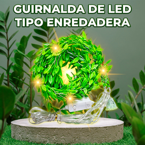 Catena Luminosa LED Calda con 10 Bracci, Cavo USB, IP65, Corpo Lampada in Rame e Plastica per Applicazioni da Giardino - Product Image 2