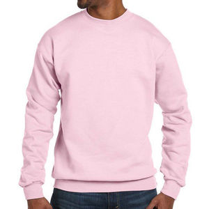 เสื้อสเวตเชิ้ตผู้ชายผ้าฟลีซเนื้อผ้าฝ้าย 100% เสื้อสเวตเชิ้ตผู้ชายสีชมพูทันสมัย ผ้าฝ้าย 100% เสื้อฮู้ดย้อมสีเรียบเพื่อความสบาย 2026 - Product Image 1