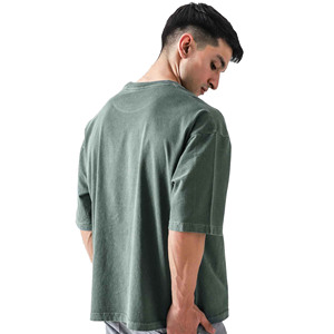 High Quality Men's Half Sleeve Summer T-Shirts 100% Pure Cotton with Mesh Breathable Neck Customized Logo - Product Image 2