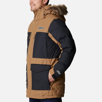 Parka de Invierno Larga para Hombre, Talla Grande, Personalizada, para Exteriores, 100% Poliéster Acolchado, Secado Rápido, Transpirable, Ecológica e Impermeable