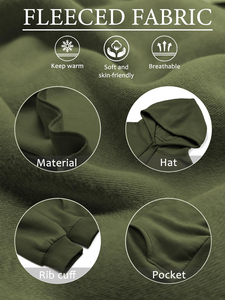 Jersey con capucha de gran tamaño para mujer, de algodón 100% Material, transpirable, estampado de logotipo personalizado, ropa de calle sólida, servicio OEM - Product Image 5