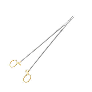 Porte-aiguille Crile Wood Debakey TC droit 305 mm 12 pouces pince à Suture chirurgicale manuelle opération chirurgicale porte-aiguille - Product Image 2