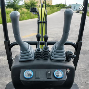 재고 있음 1톤 미니 굴삭기-크롤러형 쿠프 엔진 1년 보증 농장용 소형 컴팩트 판매 무료 배송 - Product Image 6