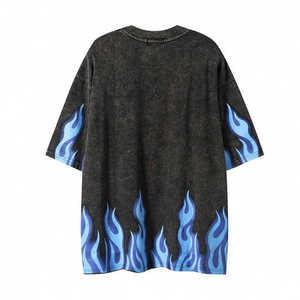 Qualité supérieure hommes sonneurs chemises lourdes 100% coton O cou surdimensionné hommes décontracté personnalisé t-shirt pour hommes - Product Image 2