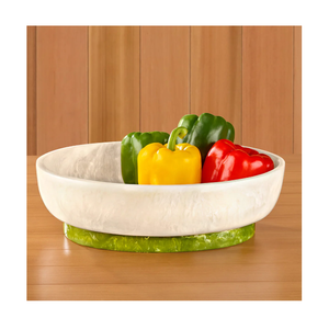 Bol à fruits en résine très vendu, nouvelle arrivée, vaisselle en résine, bols de service pour la maison et l'hôtel, assiettes, plats, dernier bol à salade en résine, couverts - Product Image 1