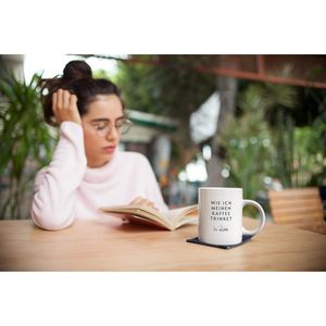 Taza de Café Minimalista para la Paz y el Silencio, para Disfrutar de su Bebida con Estilo, Ideal para Regalos - Product Image 1
