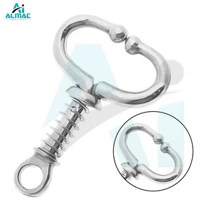 Líder de Nariz de resorte de toro reutilizable ALMAC con doble refuerzo Control óptimo para toros de raza grande en condiciones de Rancho duras - Product Image 1