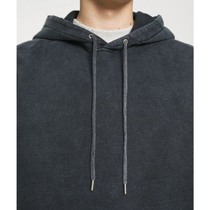 เสื้อฮู้ดดี้ผู้ชายทรงสลิมฟิตแบบสั่งทำพิเศษ ปี 2026 ลายปักดีไซเนอร์ ป้องกันการหดตัว พร้อมโลโก้ เสื้อผ้าพรีเมียม - Product Image 4