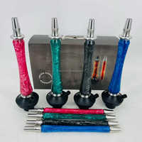 Accessoires de chicha en acier inoxydable Aisi 304 poli miroir, très demandés en usine, pour narghiles russes et chichas allemandes