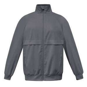 Conjunto de chaqueta de colores sólidos OEM para mujer, nuevo abrigo de trabajo con cremallera para enfermeras, pantalones superiores para correr para uso hospitalario - Product Image 4