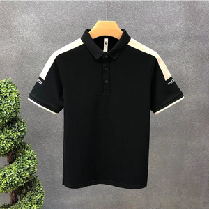 Nueva Camiseta Casual de Manga Corta para Hombre, Tejida en Algodón Sólido y Transpirable - Product Image 2
