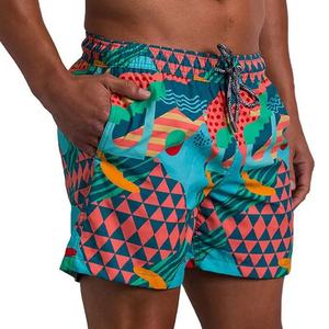 Shorts de bain personnalisés OEM 2026 à sublimation, design exclusif, en polyester, pour hommes - Product Image 3