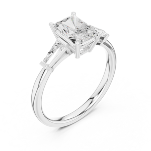 Anillo de centro de rubí de 18K en oro para un aspecto vintage - Product Image 3
