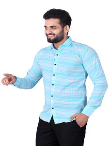 Camisa informal de diseñador para hombre Camisa de esmoquin antiarrugas de tela transpirable de alta calidad Precio al por mayor para exportaciones - Product Image 5