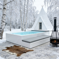Équipements et accessoires pour piscines, piscine préfabriquée, piscine pour adultes, piscine intérieure, canapé de piscine
