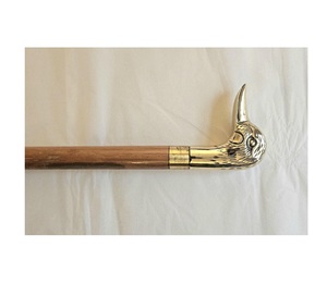 Bastón Clásico de Latón con Mango para una Sólida Sujeción al Caminar, con Estructura Decorativa y Duradera - Product Image 4