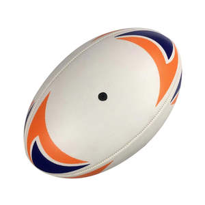 Ballons de rugby de qualité supérieure, couleurs personnalisées, neufs en stock - Meilleur fabricant, fabriqué au Pakistan - Product Image 6