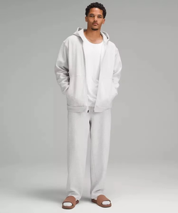 Sudadera con Capucha Unisex de Felpa de Algodón, Estilo Holgado, con Bolsillos y Hombros Caídos, para Invierno - Product Image 2