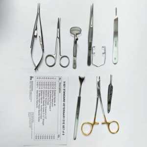 Juego de instrumentos ortopédicos veterinarios estándar Paquete de esterilización Médica Quirúrgica Fórceps Juego de instrumentos quirúrgicos generales veterinarios - Product Image 2