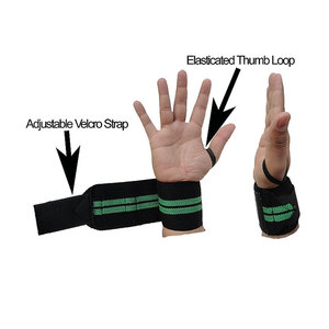 สายรัดข้อมือยกน้ำหนักหนังวัวแห้งเร็วและกันลม-ส่งตรงจากโรงงาน - Product Image 6